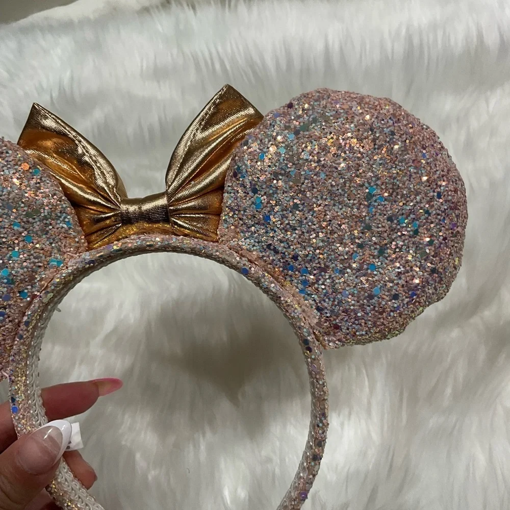 Disney Sparkly Gold Ears